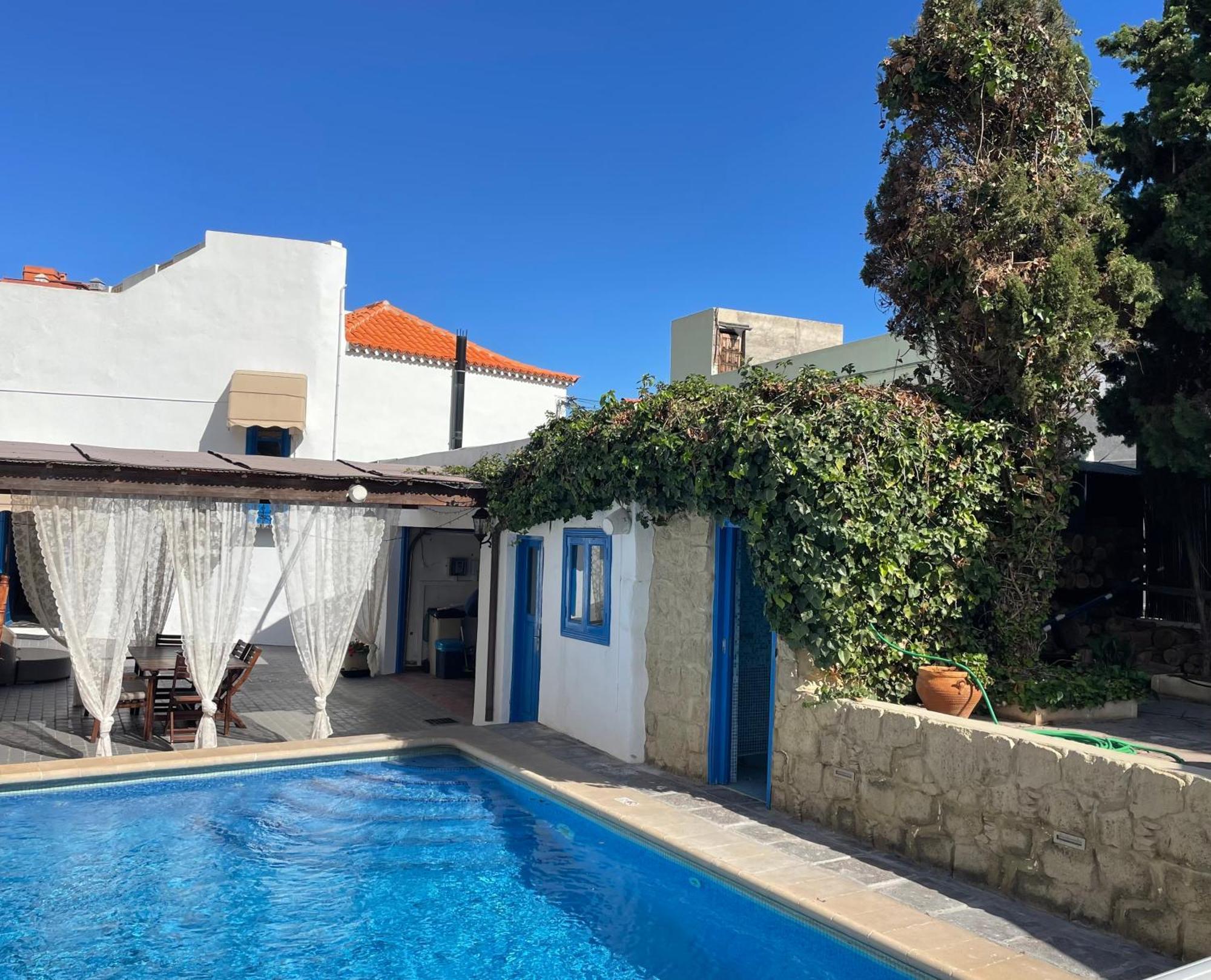 Authentic Canary Style Villa With Private Pool And Garden- Casa Juan Vera Granadilla De Abona Ngoại thất bức ảnh