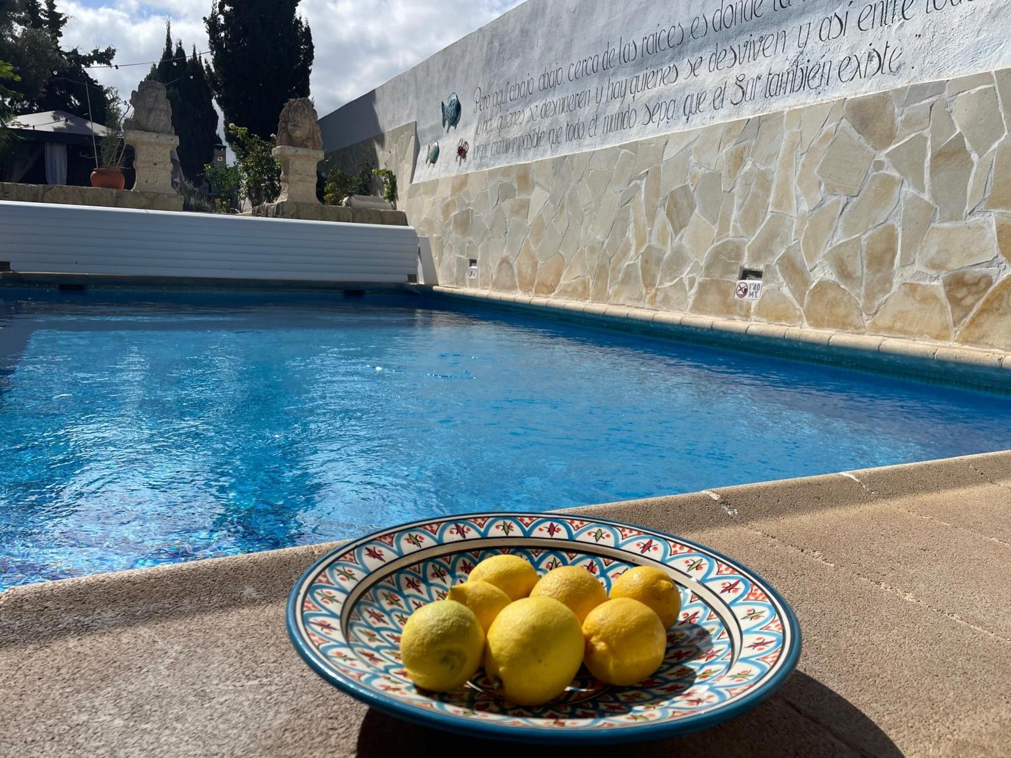 Authentic Canary Style Villa With Private Pool And Garden- Casa Juan Vera Granadilla De Abona Ngoại thất bức ảnh